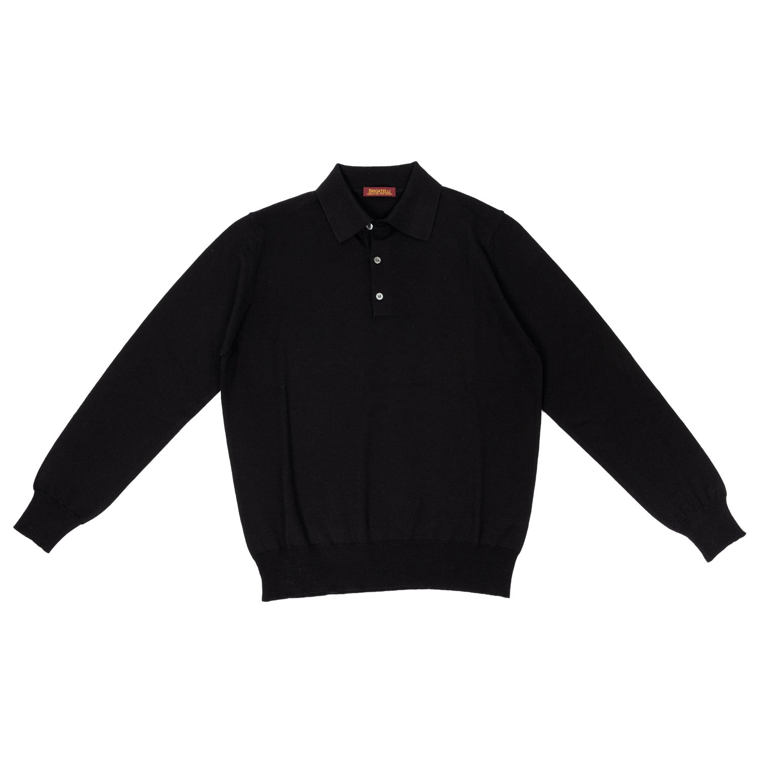 Brigatelli dal 1922 per Michael Jondral: Strickpolo aus feinster Merinowolle - 12 Gauge Merino Extrafine